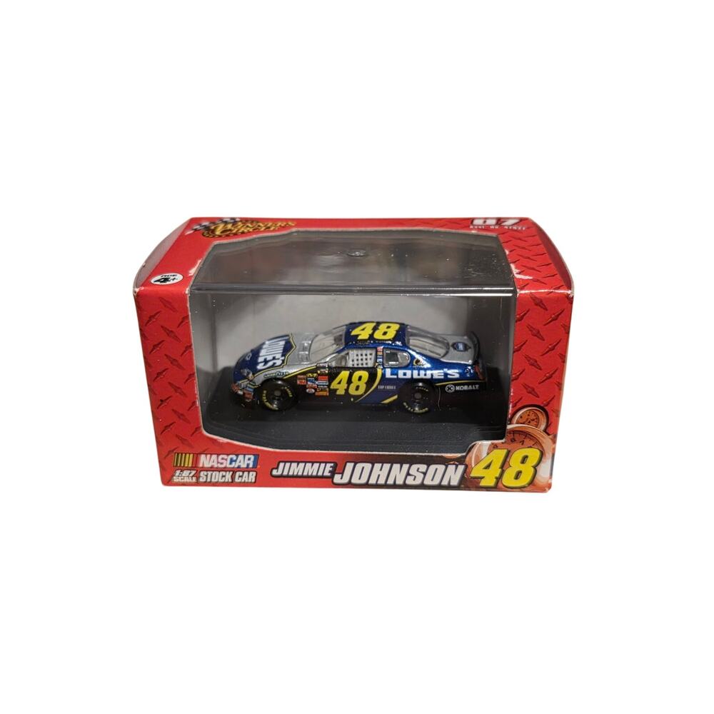Winner's Circle Jimmie Johnson #48 Lowe's 1:87 Chevy Diecast Blue 2007 Nascar
